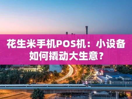 重庆花生米手机POS机：小设备如何撬动大生意？