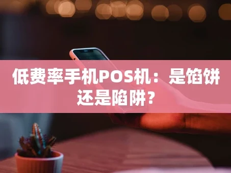 重庆低费率手机POS机：是馅饼还是陷阱？