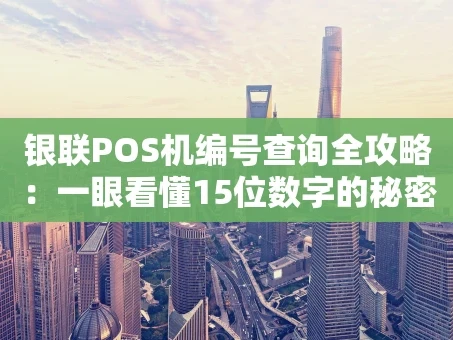 重庆银联POS机编号查询全攻略：一眼看懂15位数字的秘密