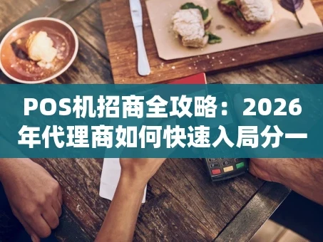 重庆POS机招商全攻略：2026年代理商如何快速入局分一杯羹？