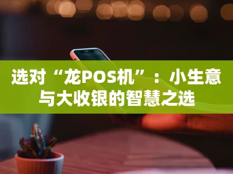 重庆选对“龙POS机”：小生意与大收银的智慧之选