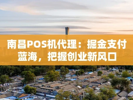 重庆南昌POS机代理：掘金支付蓝海，把握创业新风口