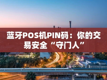 重庆蓝牙POS机PIN码：你的交易安全“守门人”