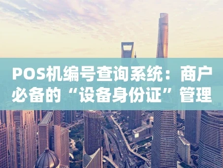 重庆POS机编号查询系统：商户必备的“设备身份证”管理工具