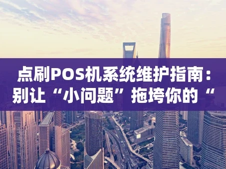 重庆点刷POS机系统维护指南：别让“小问题”拖垮你的“大生意”