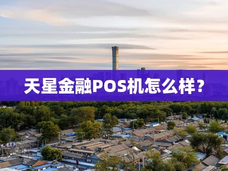 重庆天星金融POS机怎么样？