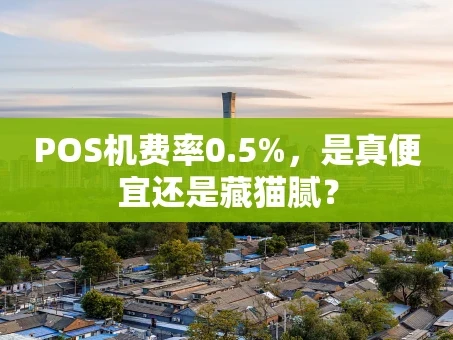 重庆POS机费率0.5%，是真便宜还是藏猫腻？