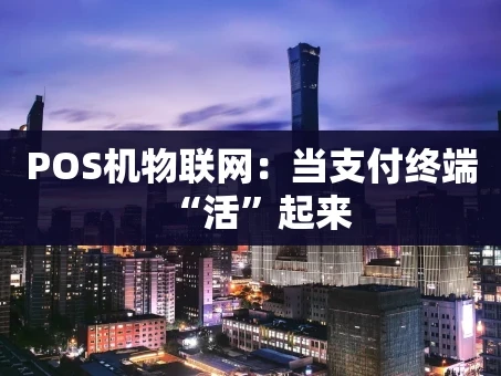 重庆POS机物联网：当支付终端“活”起来