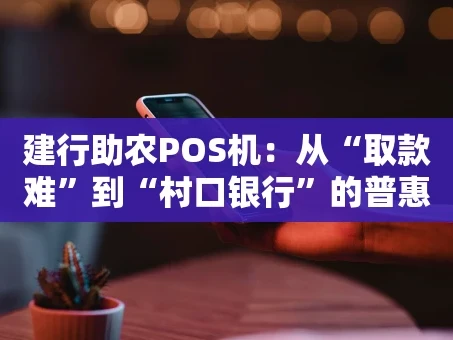 重庆建行助农POS机：从“取款难”到“村口银行”的普惠之路