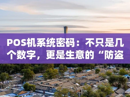 重庆POS机系统密码：不只是几个数字，更是生意的“防盗门”