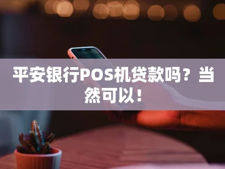 重庆平安银行POS机贷款吗？当然可以！