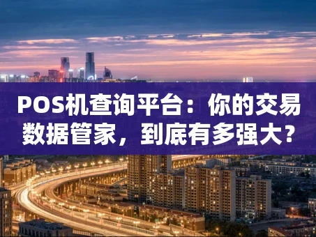 重庆POS机查询平台：你的交易数据管家，到底有多强大？