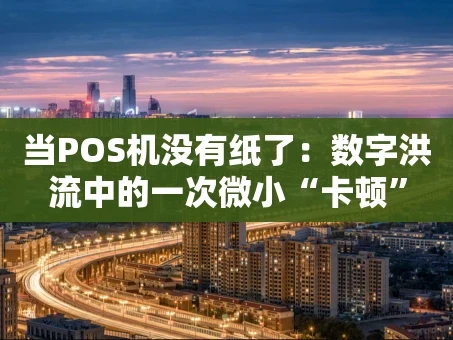 重庆当POS机没有纸了：数字洪流中的一次微小“卡顿”