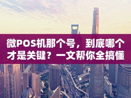 重庆微POS机那个号，到底哪个才是关键？一文帮你全搞懂