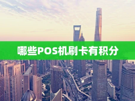 重庆哪些POS机刷卡有积分