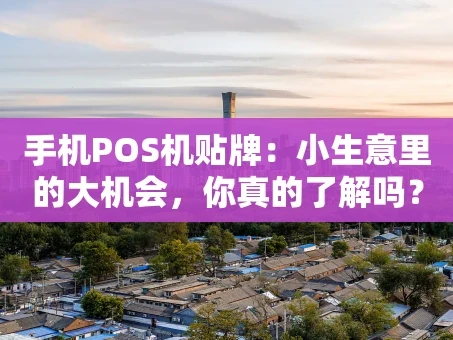重庆手机POS机贴牌：小生意里的大机会，你真的了解吗？