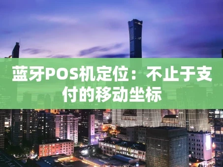 重庆蓝牙POS机定位：不止于支付的移动坐标
