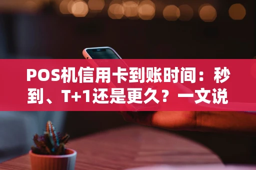 POS机信用卡到账时间：秒到、T+1还是更久？一文说清！