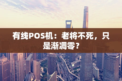 有线POS机:老将不死,只是渐凋零? 有线POS机:老将不死,只是渐凋零?