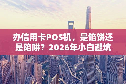 办信用卡POS机，是馅饼还是陷阱？2026年小白避坑指南