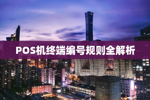 POS机终端编号规则全解析