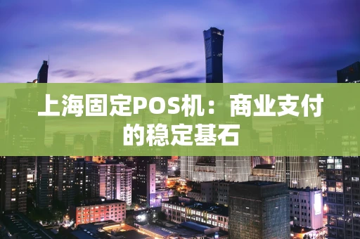 上海固定POS机:商业支付的稳定基石 上海固定POS机:商业支付的稳定基石