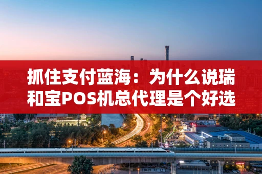 抓住支付蓝海：为什么说瑞和宝POS机总代理是个好选择？