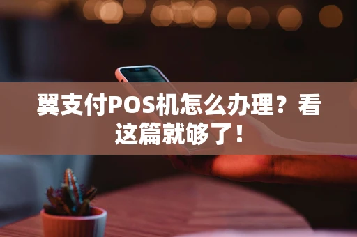 翼支付POS机怎么办理？看这篇就够了！