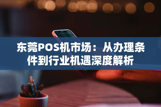 东莞POS机市场：从办理条件到行业机遇深度解析