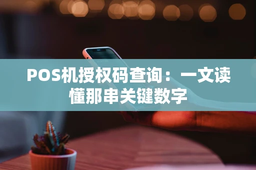 POS机授权码查询:一文读懂那串关键数字 POS机授权码查询:一文读懂那串关键数字