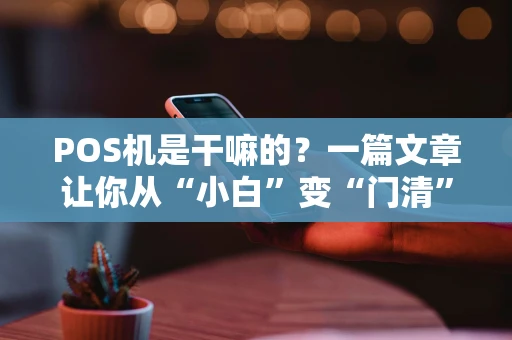 POS机是干嘛的?一篇文章让你从“小白”变“门清” POS机是干嘛的?一篇文章让你从“小白”变“门清”