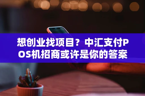 想创业找项目？中汇支付POS机招商或许是你的答案