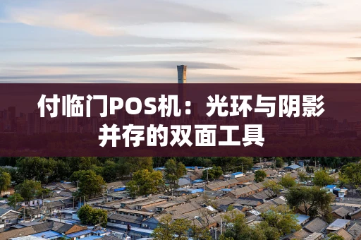 付临门POS机：光环与阴影并存的双面工具