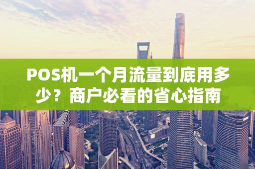 POS机一个月流量到底用多少？商户必看的省心指南