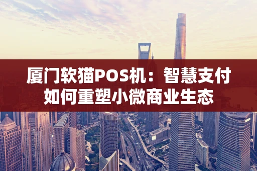 厦门软猫POS机：智慧支付如何重塑小微商业生态