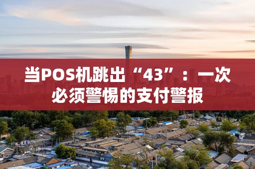 当POS机跳出“43”：一次必须警惕的支付警报