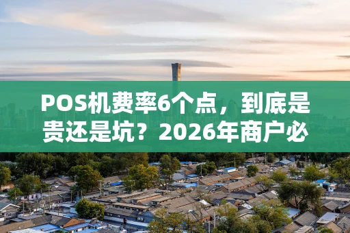 POS机费率6个点，到底是贵还是坑？2026年商户必看解析
