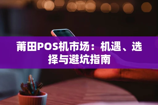 莆田POS机市场：机遇、选择与避坑指南
