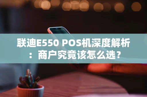 联迪E550 POS机深度解析：商户究竟该怎么选？