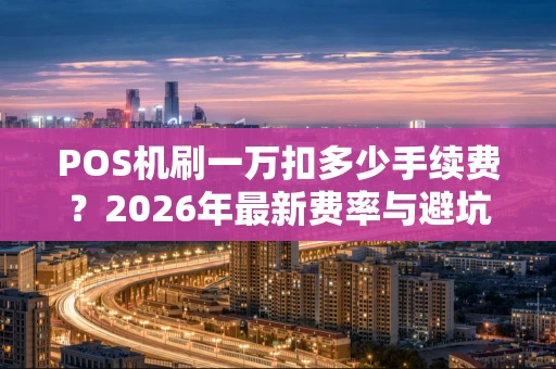 POS机刷一万扣多少手续费？2026年最新费率与避坑指南