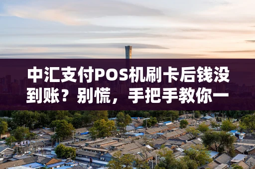 中汇支付POS机刷卡后钱没到账？别慌，手把手教你一步步排查解决！