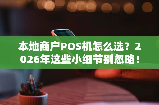 本地商户POS机怎么选？2026年这些小细节别忽略！