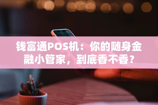 钱富通POS机：你的随身金融小管家，到底香不香？