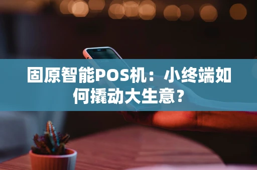 固原智能POS机：小终端如何撬动大生意？