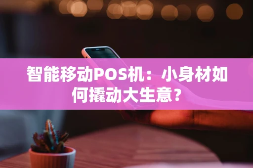 智能移动POS机：小身材如何撬动大生意？