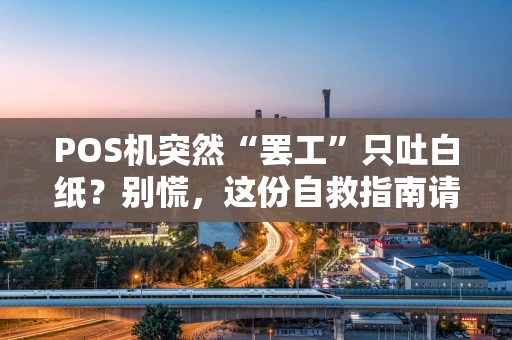 POS机突然“罢工”只吐白纸？别慌，这份自救指南请收好！