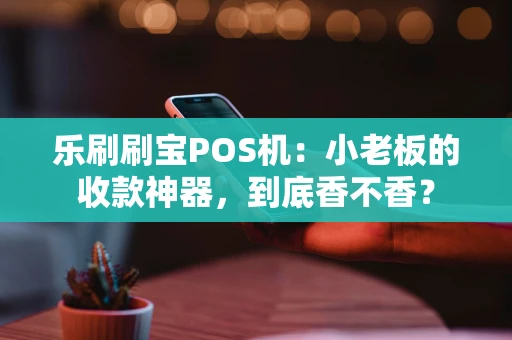 乐刷刷宝POS机：小老板的收款神器，到底香不香？