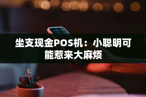 坐支现金POS机：小聪明可能惹来大麻烦