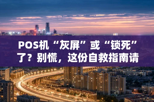 POS机“灰屏”或“锁死”了？别慌，这份自救指南请收好