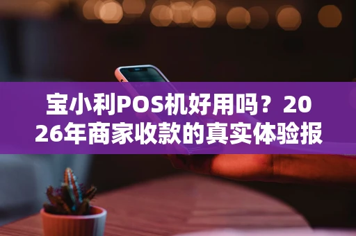 宝小利POS机好用吗？2026年商家收款的真实体验报告